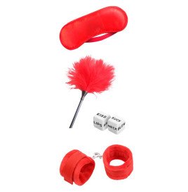 Starters Bondage Set 4 Pieces Red